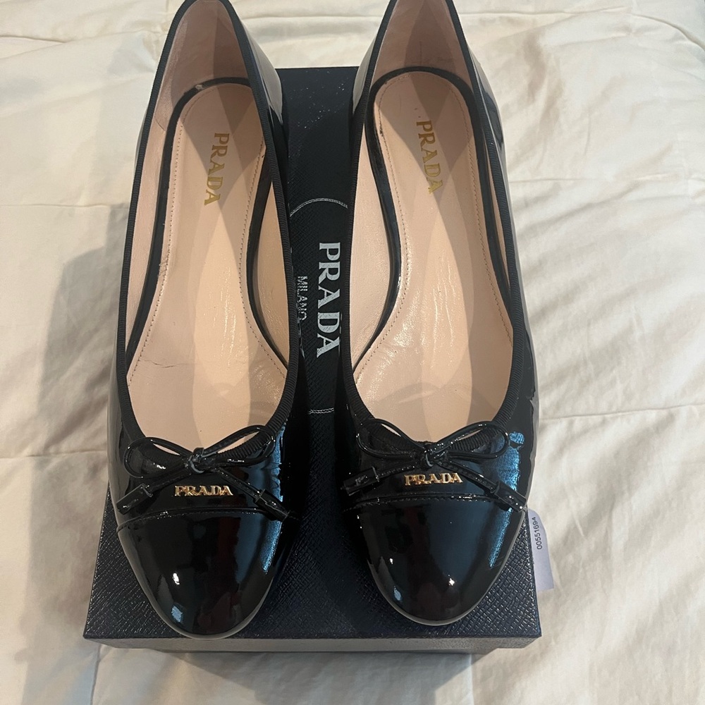 Black Patent Leather Flats